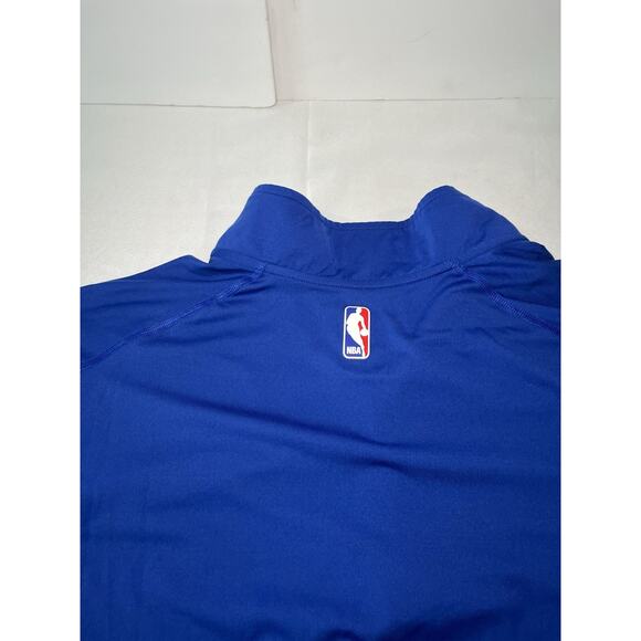 Nike Golden State Warriors 1/4 Zip Pullover XXL Blue Sweatshirt NBA Please Read - Picture 9 of 10